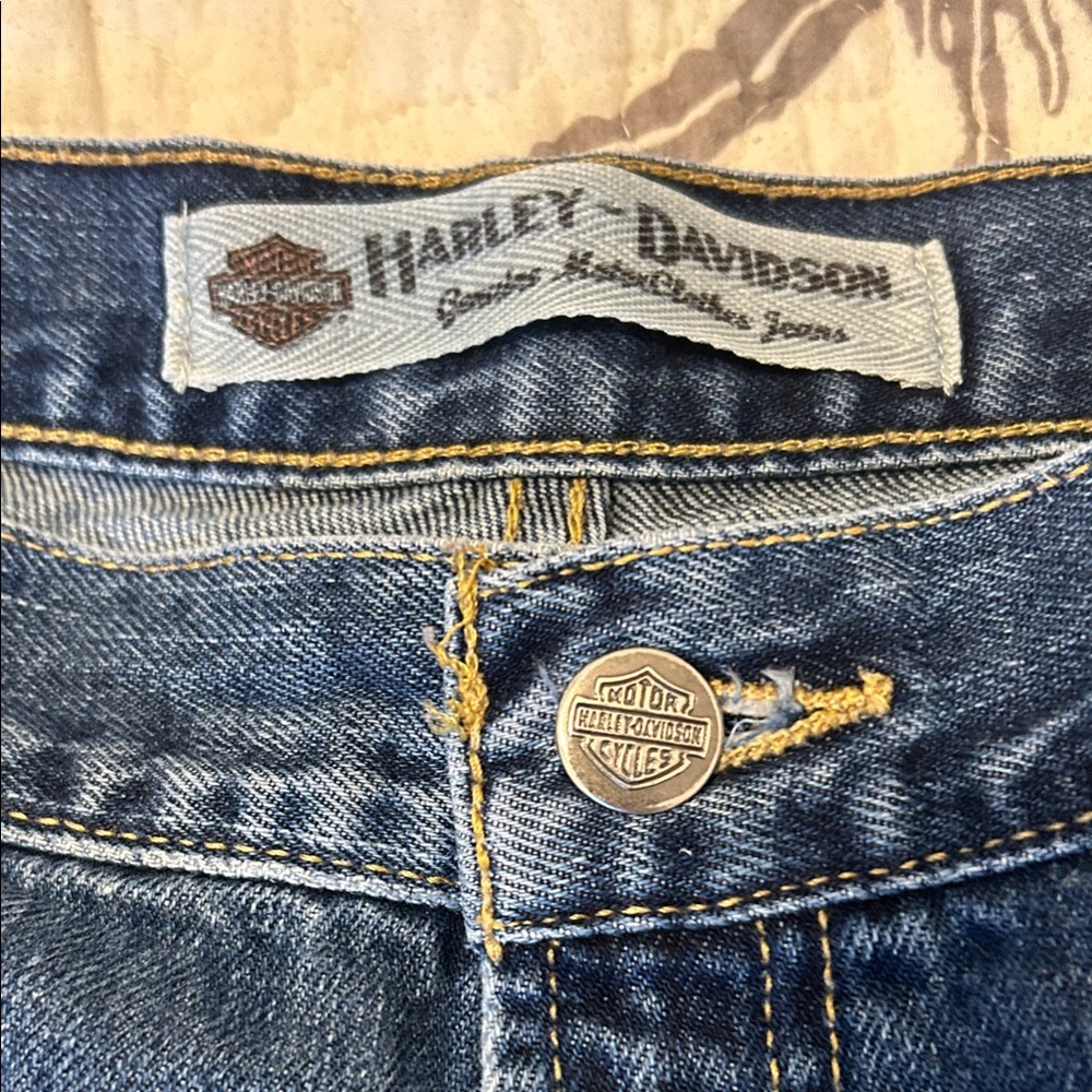 Authentic Harley-Davidson Brand Men's Blue Jeans 38/30.